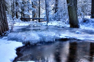 frozen creek